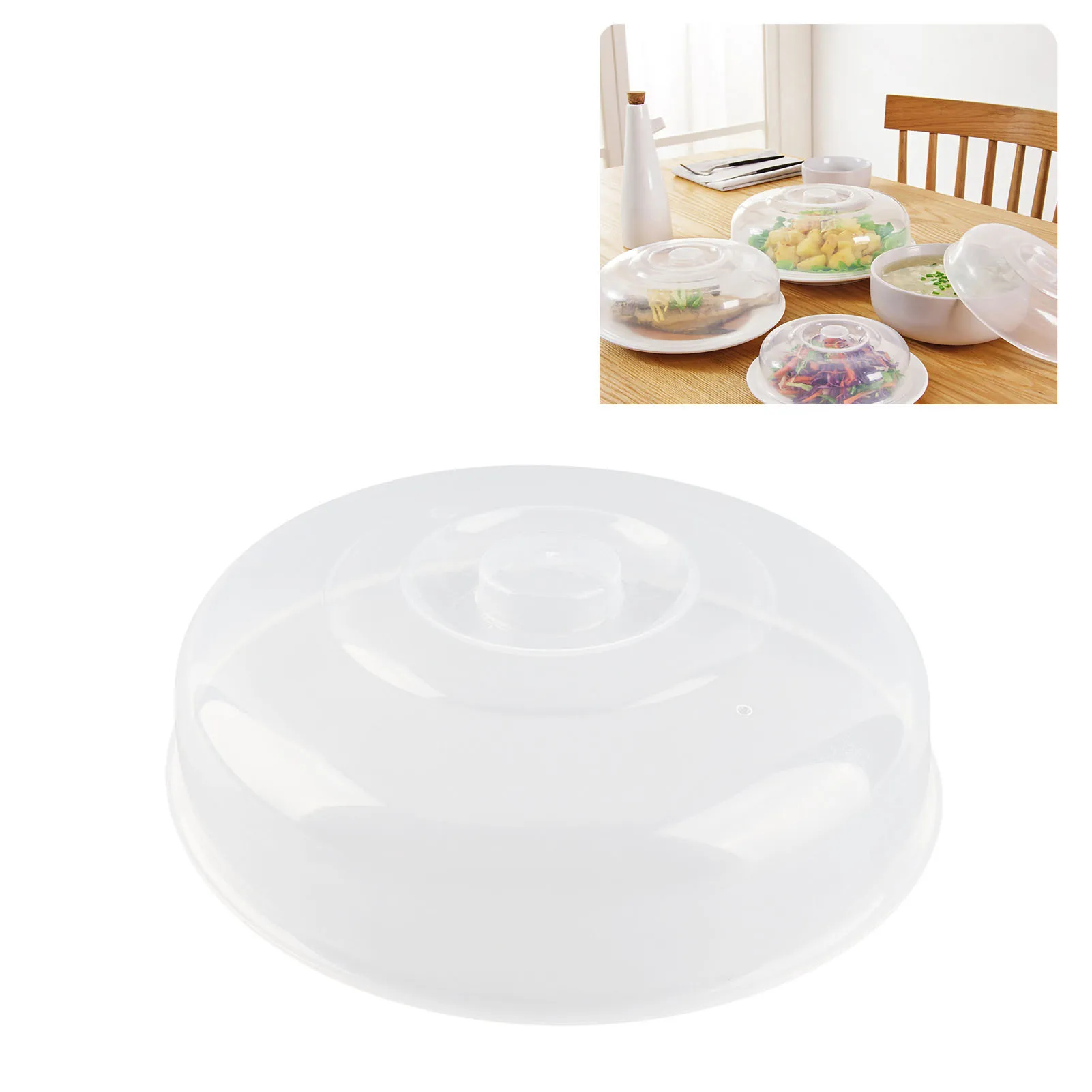 Microwave Cover Transparency PP Material Food Grab Design Safe Healthy Microwave Splatter Cover Microwave Plate Cover