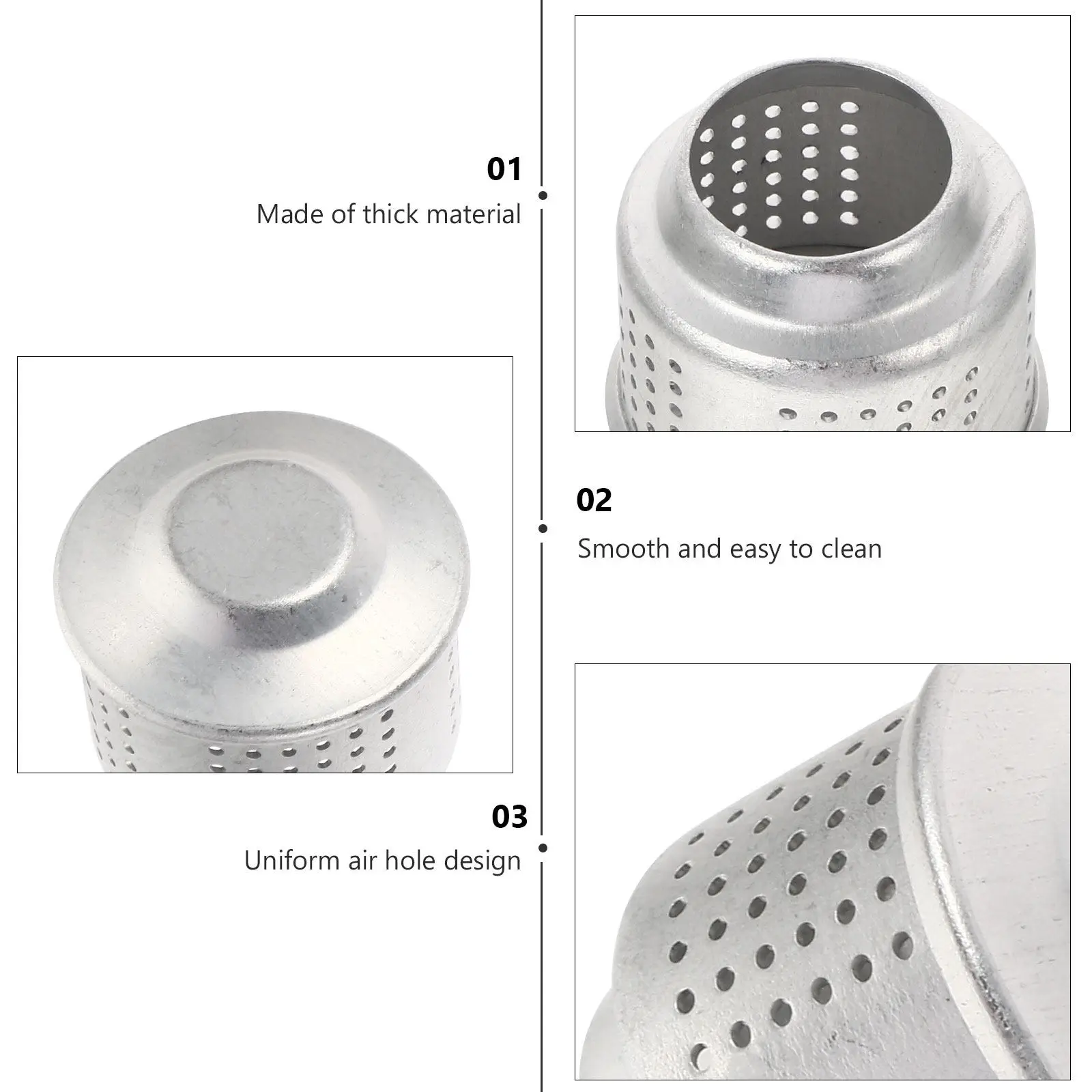 Aluminum Moka Pot Coffee Pot Anti-Splashing Proof Cover Anti-Overflow Tool Kitchen Coffee Brewing Accessories