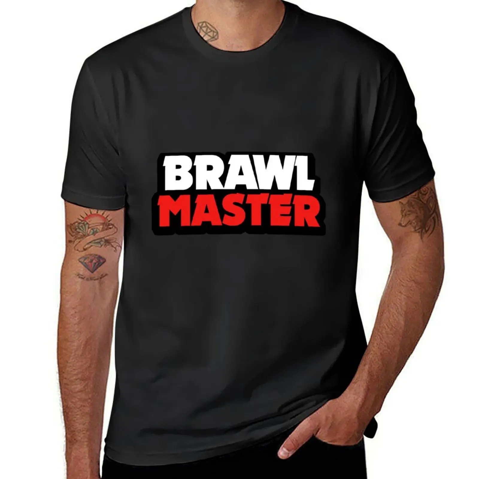 brawl master T-Shirt aesthetic clothes korean fashion oversizeds tops mens white t shirts