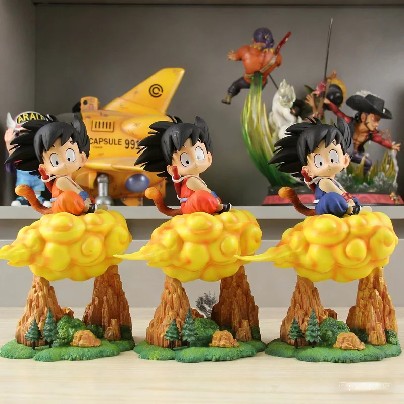 

Фигурка Dragon Ball Chibi Kid Goku On Kinto Un Cloud Аниме Фигурка Игрушки Q Версия Детства Гоку Gk Модель Коллекционная