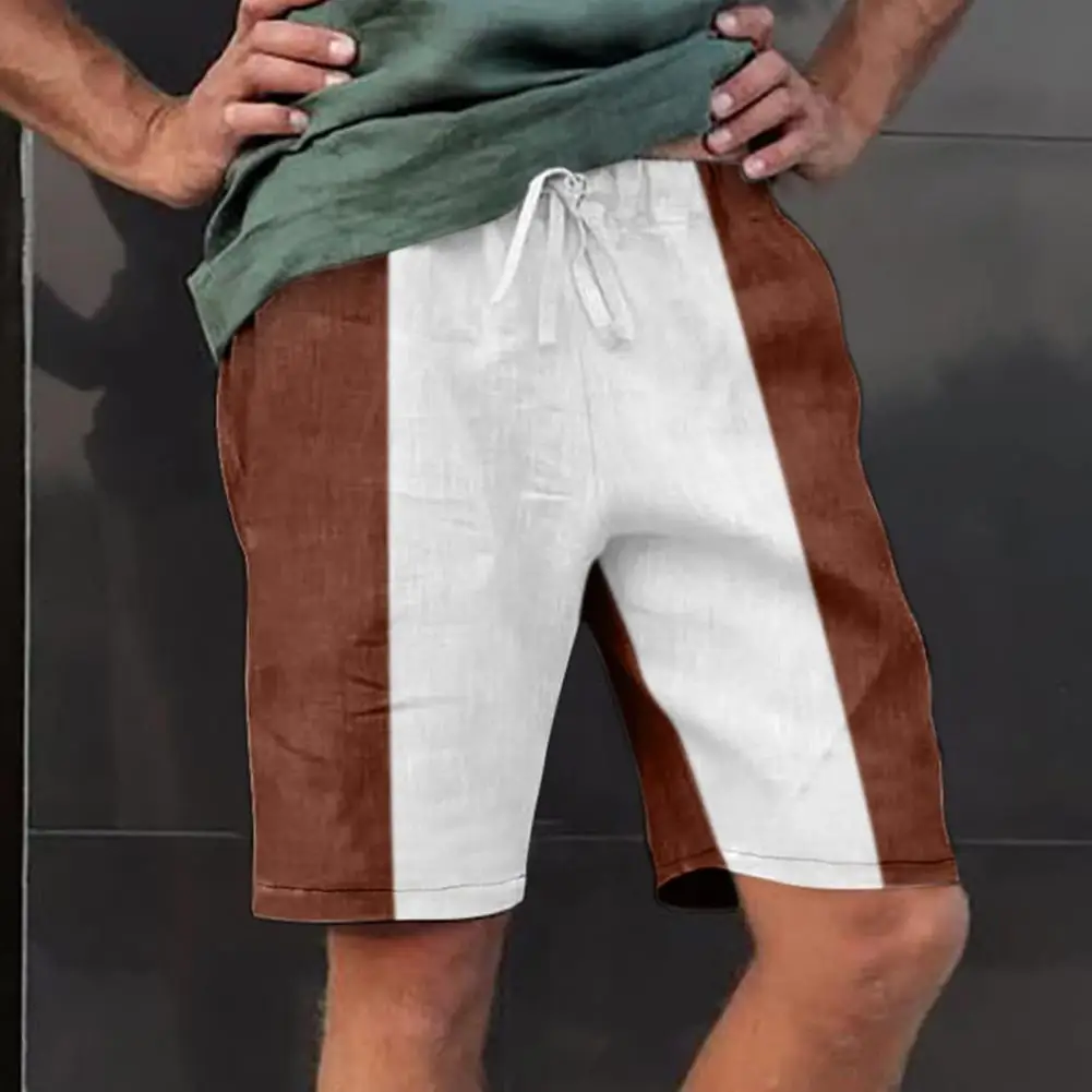 Shorts  Drawstring   Short Trousers Relaxed Fit Mid Waist Short Pants