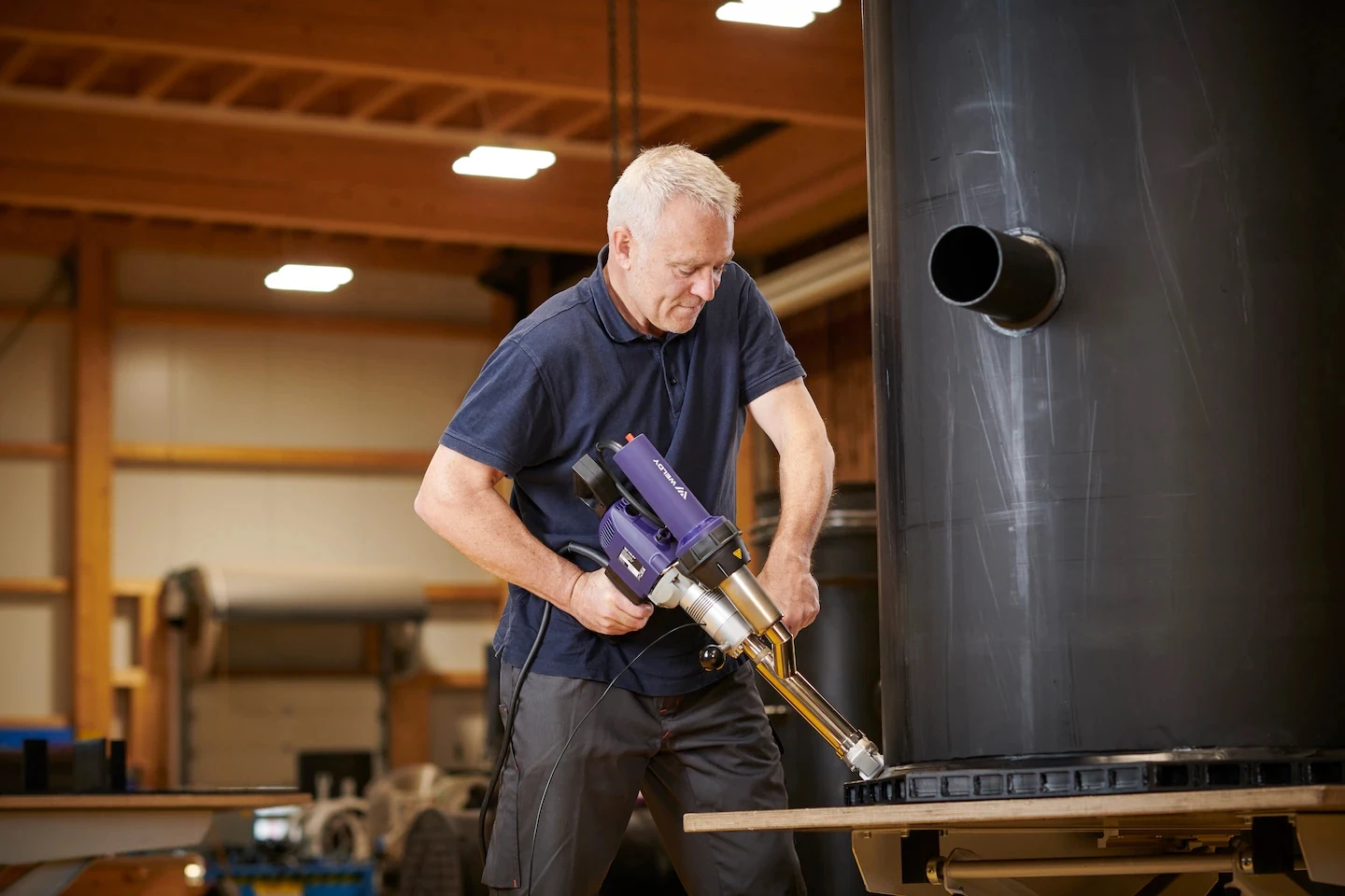 Welding Supercharger EX3 3000W Extrusion Welder with Intuitive and Simple Plastic Welder