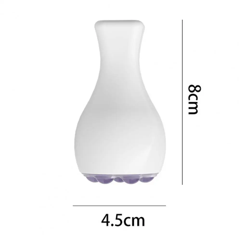 翡翠ローラーフェイスマッサージャーアイスローラーフェイシャルカシャツール360度回転フェイククリスタルボールマッサージャー肌引き締め用