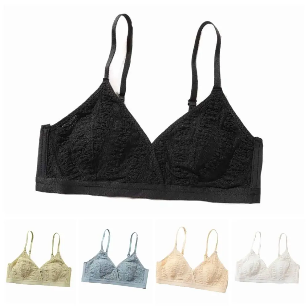 حمالة صدر عميقة على شكل حرف V قابلة للتنفس، ملابس داخلية مضادة للترهل للنساء، حمالة صدر شبكية رفيعة مقاومة للصدمات #6