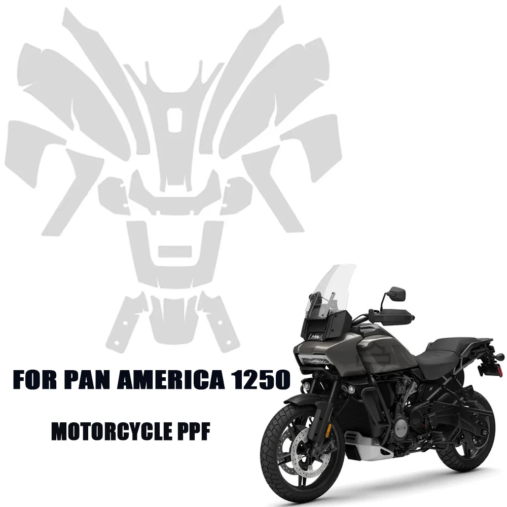 Pa 1250 s Motorrad Lacks chutz folie Zubehör für Pan America 1250 ppf Verkleidung unsichtbare Set Body Schutz folie neu