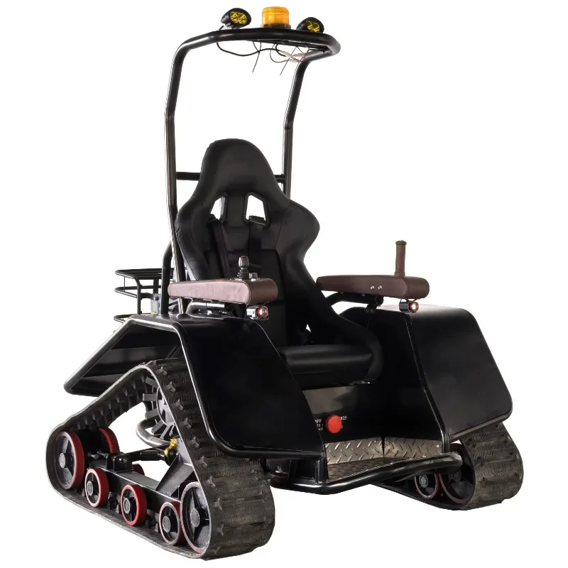 

High Quality Automatic Rubber Track Triangle Wheelchair off Tracked Wheelchair All Terrain Track Vehicle Fast Speed Electric