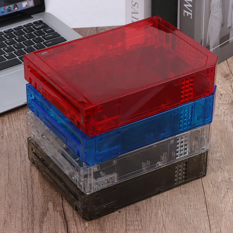 

【AD】1 шт. пластиковый прозрачный корпус-чехол с кнопками для игровой консоли Wii