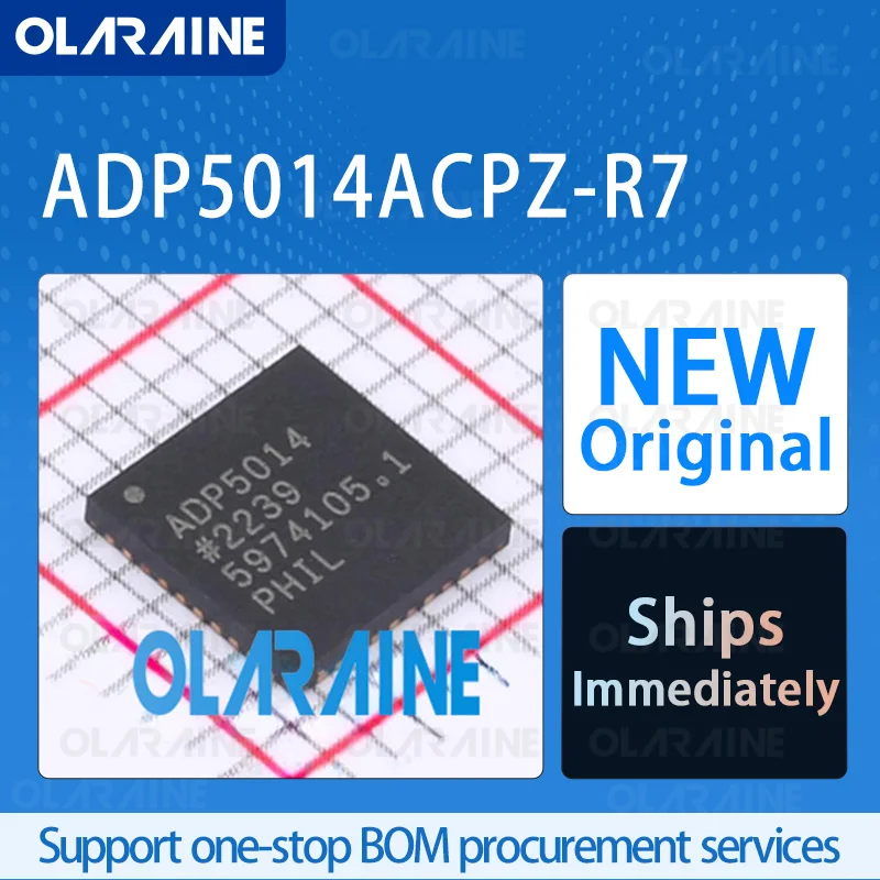1/5/10Pcs ADP5014ACPZ-R7 LFCSP-40 original ic chip Switching regulators RoHS Voltage 5.4 V Current 4 A 4 Output