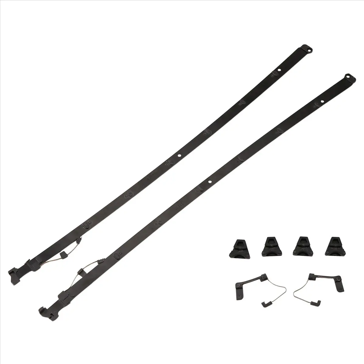#38P Rail  ,Panoramic Roof Sunroof Glass Slider Repair Set for Mercedes CLA Class (Black)