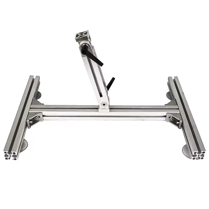 Aluminiumlegering standaard voor doe-het-zelf lineaire actuator heen en weer bewegende lineaire motor roestvrijstalen beugel verstelbare hoekbeugel