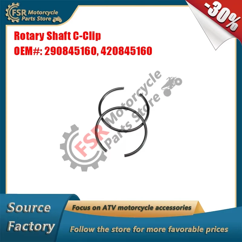 

ROTARY SHAFT CIRCLIP,FOR SEA-DOO 3D RFI GS GSI GTI GTX XP SP 580 - 800 89-05,OEM#:290845160 420845160,JET SKI ACCESSORIES