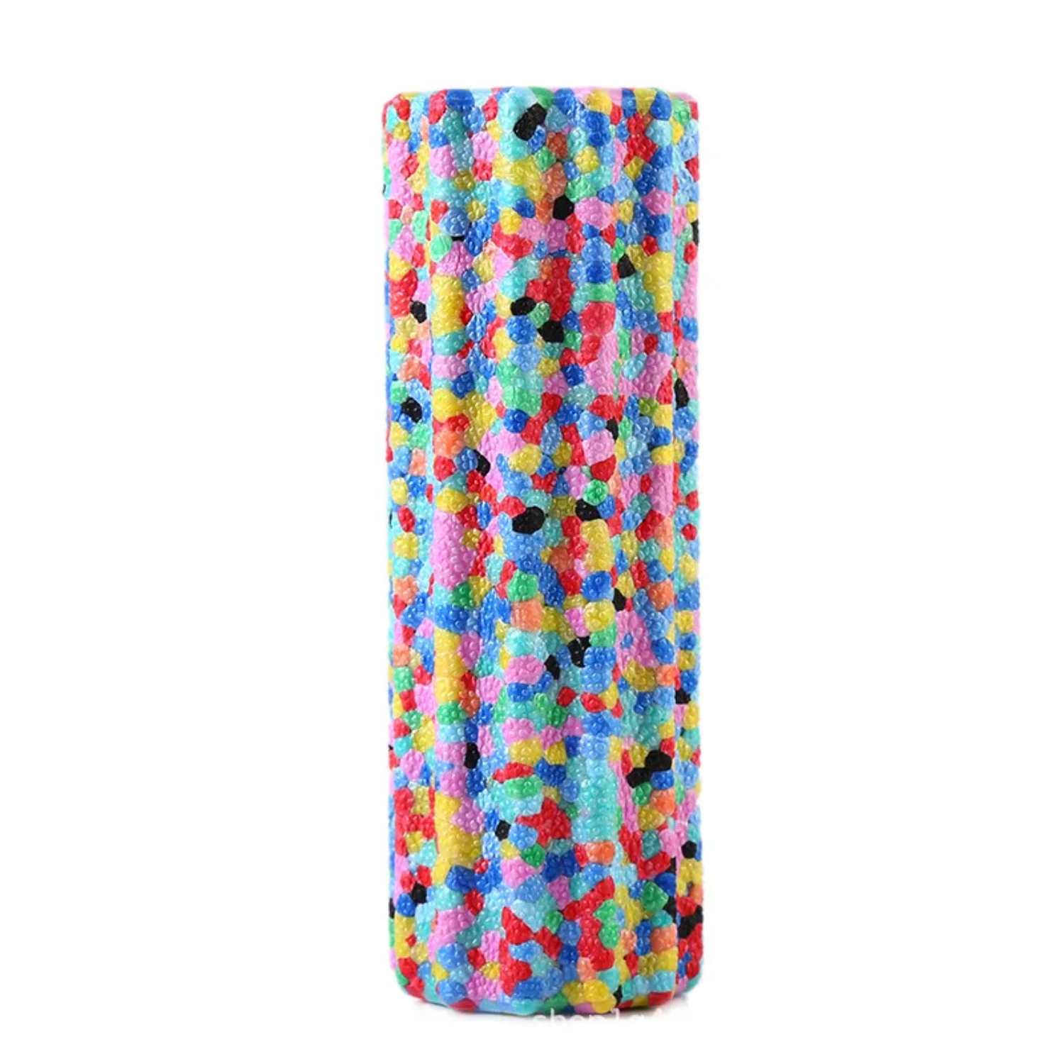 Colored Yoga Foam Roller Soft Texture Durable Pilates Muscle Massager Roller 5.3x15cm Mini Yoga Column Gym Exercise Equipment