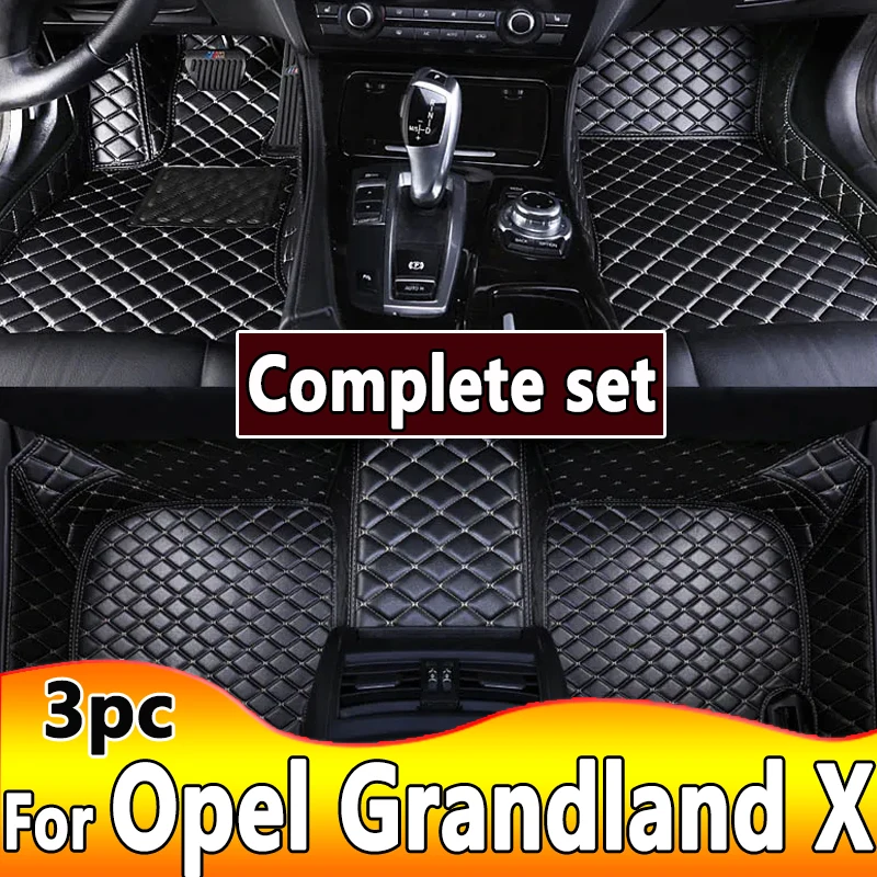 

Floor Mat For Opel Grandland X 2017~2022 Carpet Anti-dirty Pad Car Mats Fully Set Tapete De Carro Car Mats Floor Car Accessories