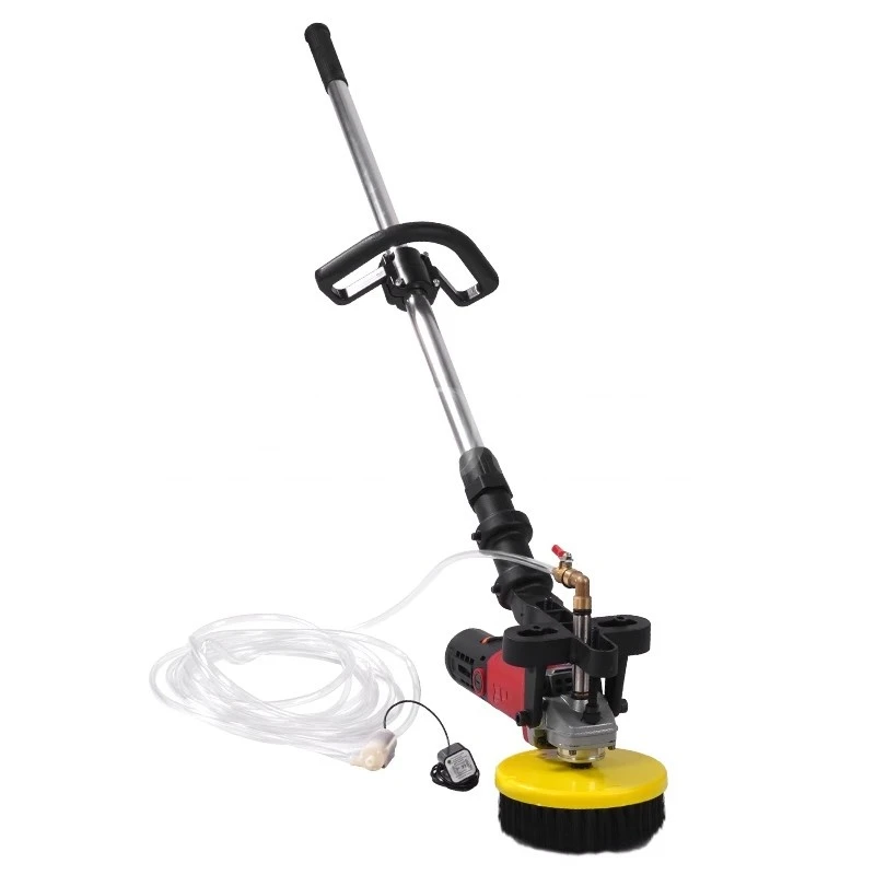 Handheld Electric Floor Brushing Tools Concrete Ground Brushing Machine Marble Tile Terrazzo Clean Equipment