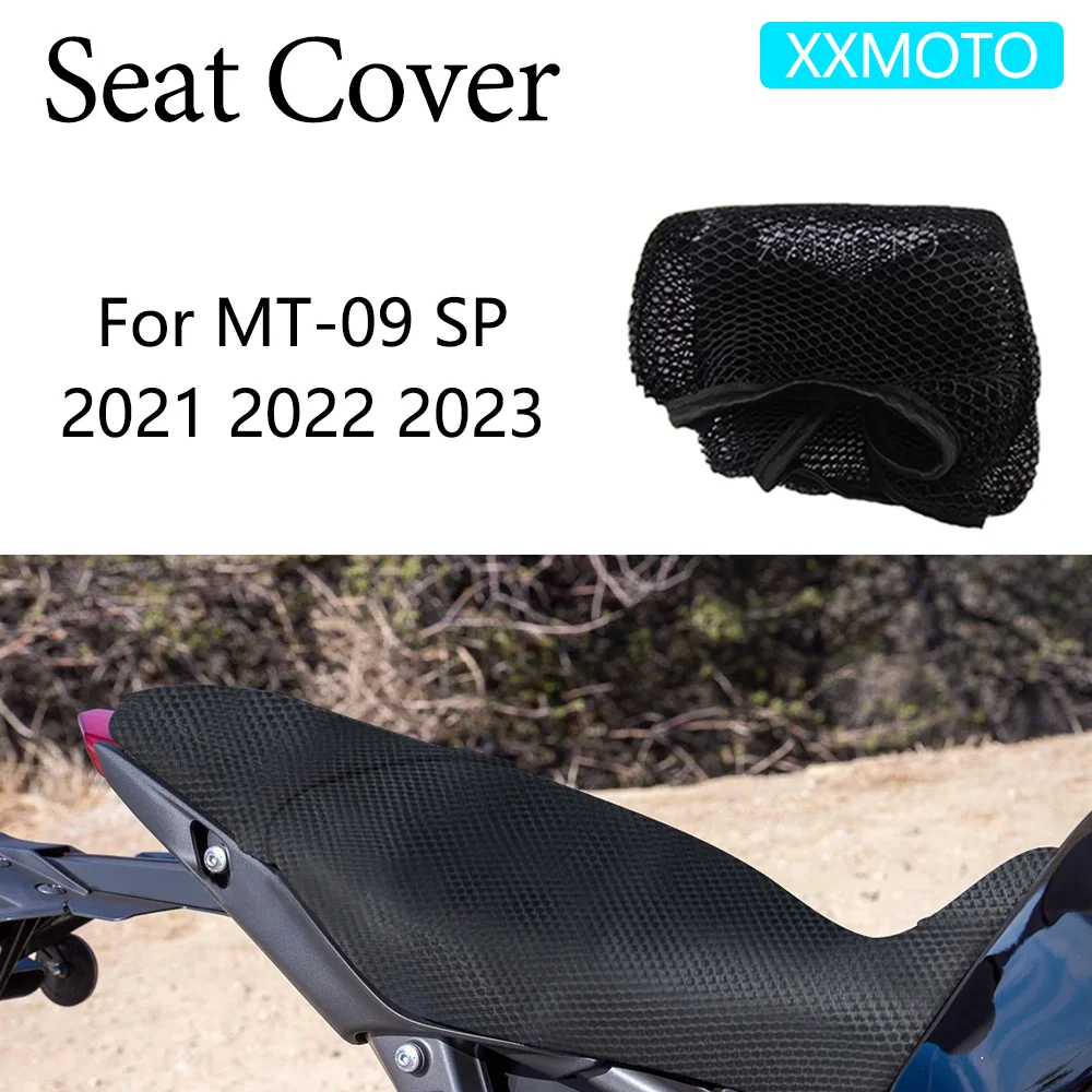 

For YAMAHA MT-09 MT09 MT 09 SP 2021-2023 Motorcycle Seat Cover Heat Insulation Breathable Non-Slip Protection Seat Cover Cushion