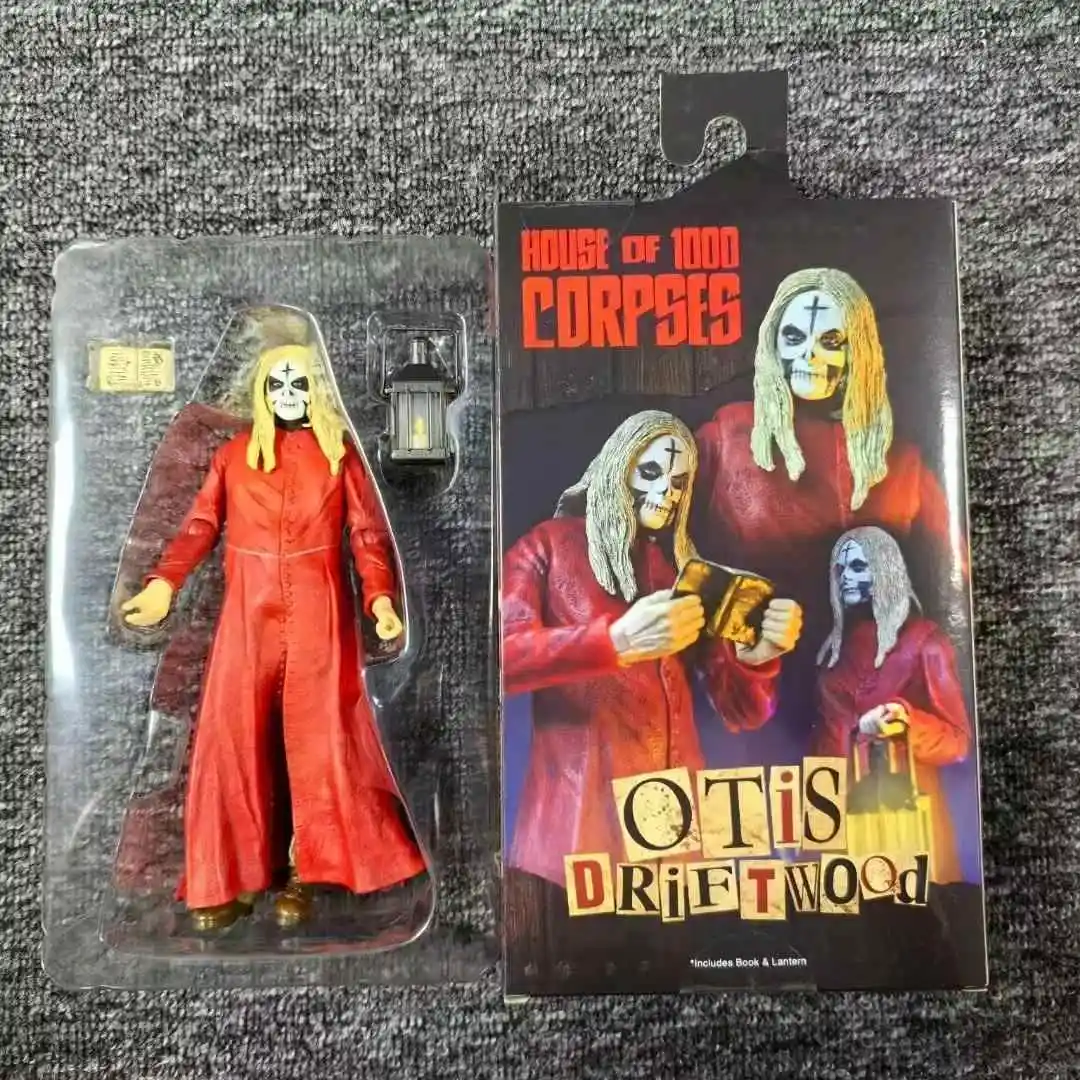 Neca Figure Otis Driftwood Captain Spaulding House Of 1000 Corpses 20th Anniversary Howdy Folkst Action Figure Model Toy Decor