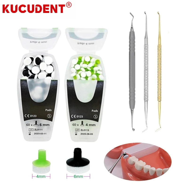 1Set Dental Composite Resin Filling Molding Kit With Light Cure Tools Spatula Mixing Handle Foam Pads Quick Trimmer Holder
