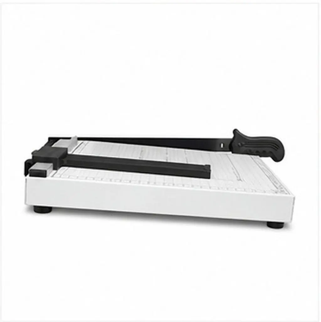 Paper Cutter Trimmer 12 Inch Heavy Duty Metal Base Lockable Guide for Personal Professional Paper Cutting Tool