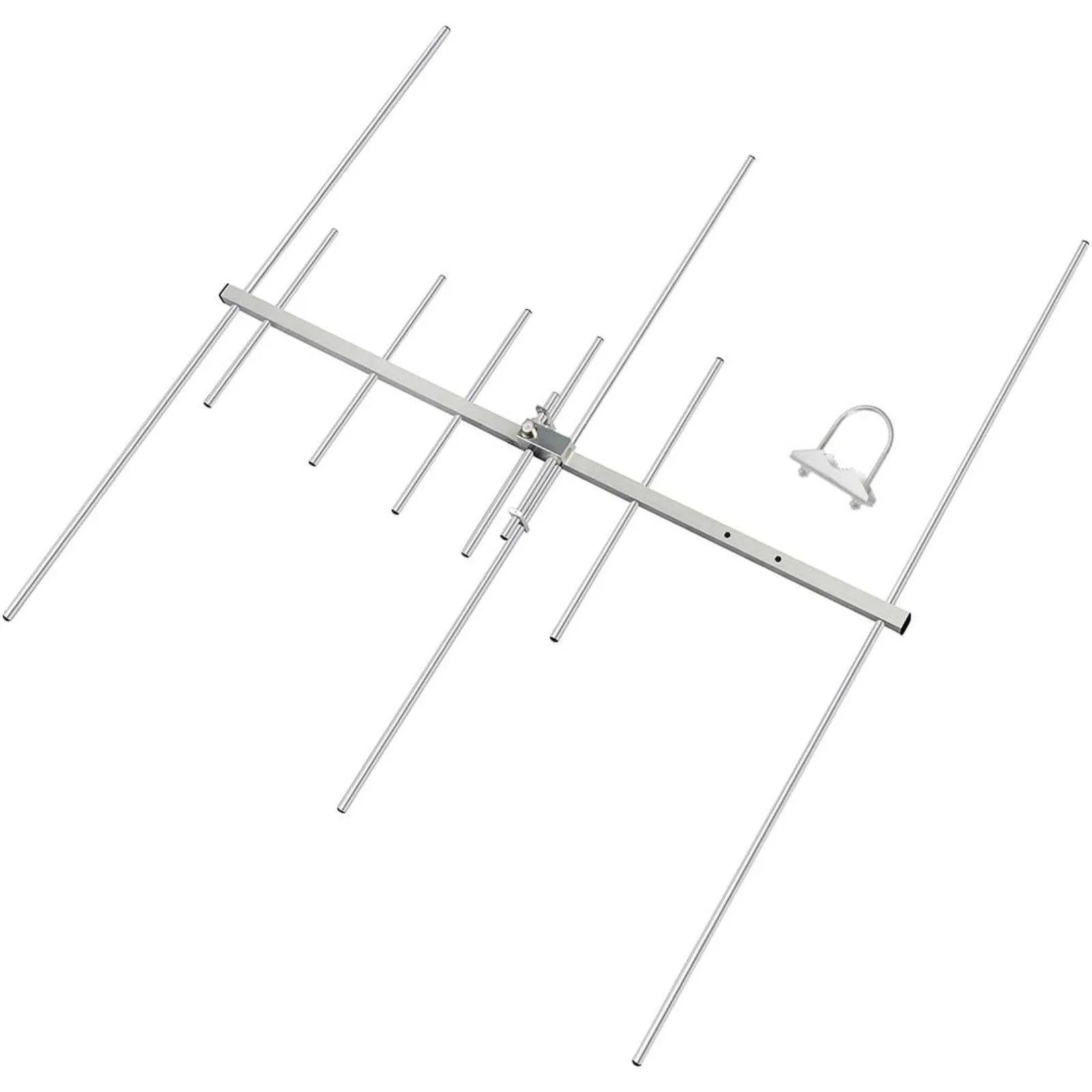 Yagi Antenna 8 Elements High Gain Dual Bands 2m VHF 70cm UHF Suitable for Ham Radio GMRS Repeater HT Satellite Vertical Base