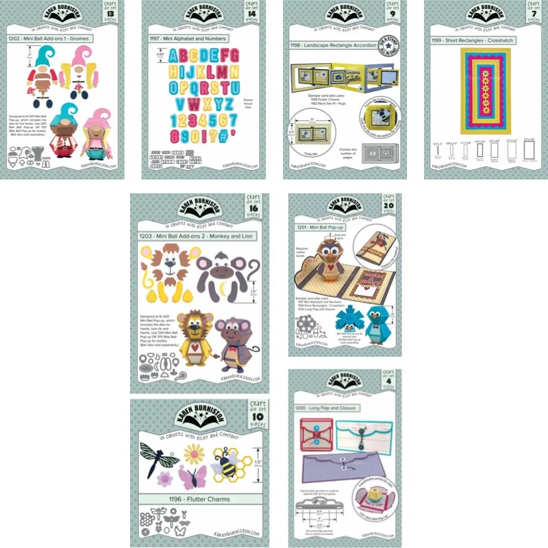 Troqueles de corte de metal de Leones y Monos, Novedad 2026, Moldes DIY para Scrapbooking, Troqueles para Papel, Plantillas para Manualidades Hechas a Mano