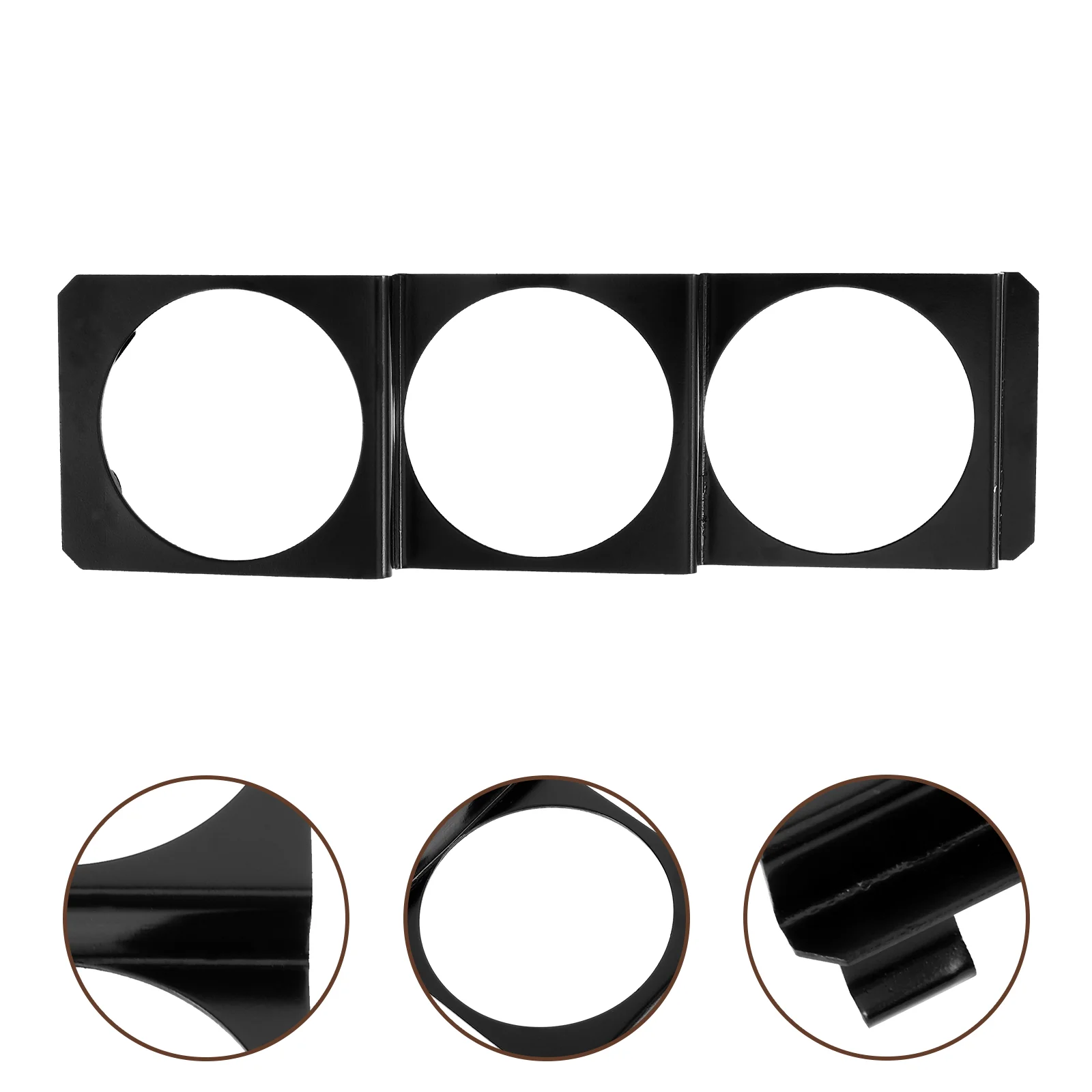 

Car Instrument Holder Dashboard Gauge Mount Automotive Meter Panel Iron Accessories Metal