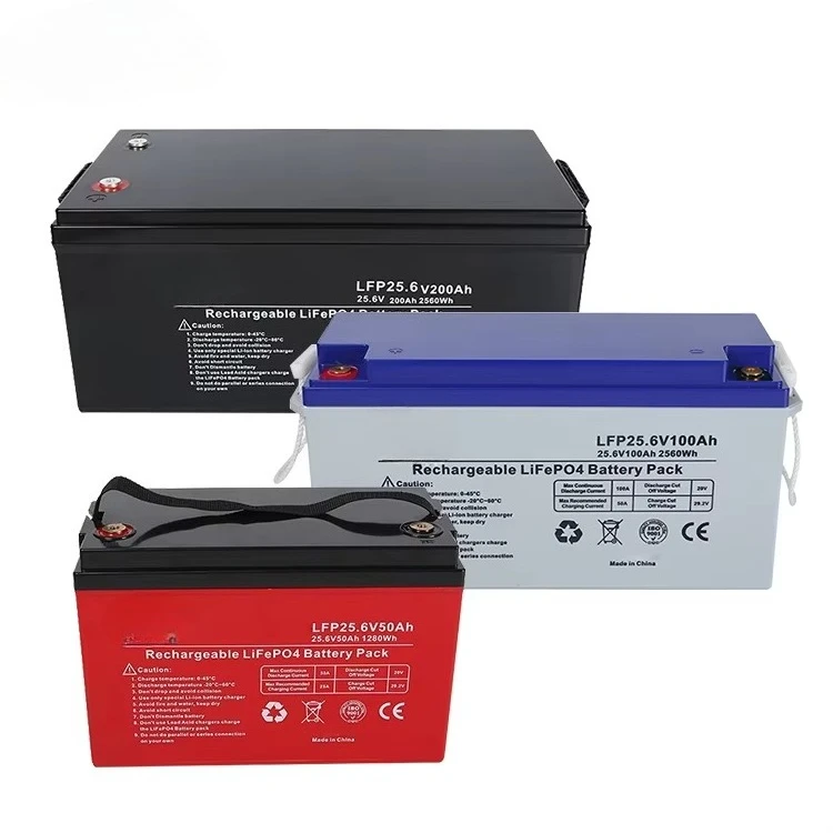 Superior Safety Electric Motorcycles Home Solar Power Storge Motor Home 25.6V 200Ah LFP Lithium Ion Battery