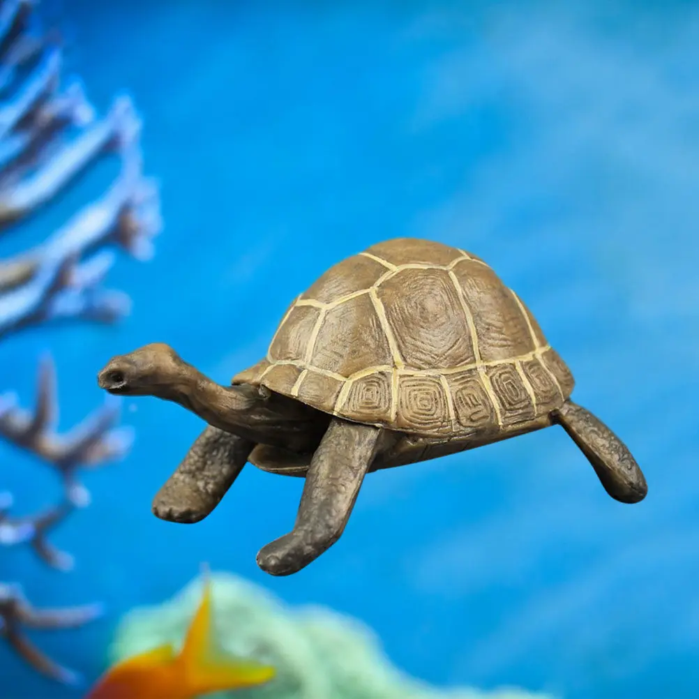 

Simulation Amphibious Animal Plastic Small Tortoise Educational Gift for Kids Color Cognizance Imagination Party Supplies Close