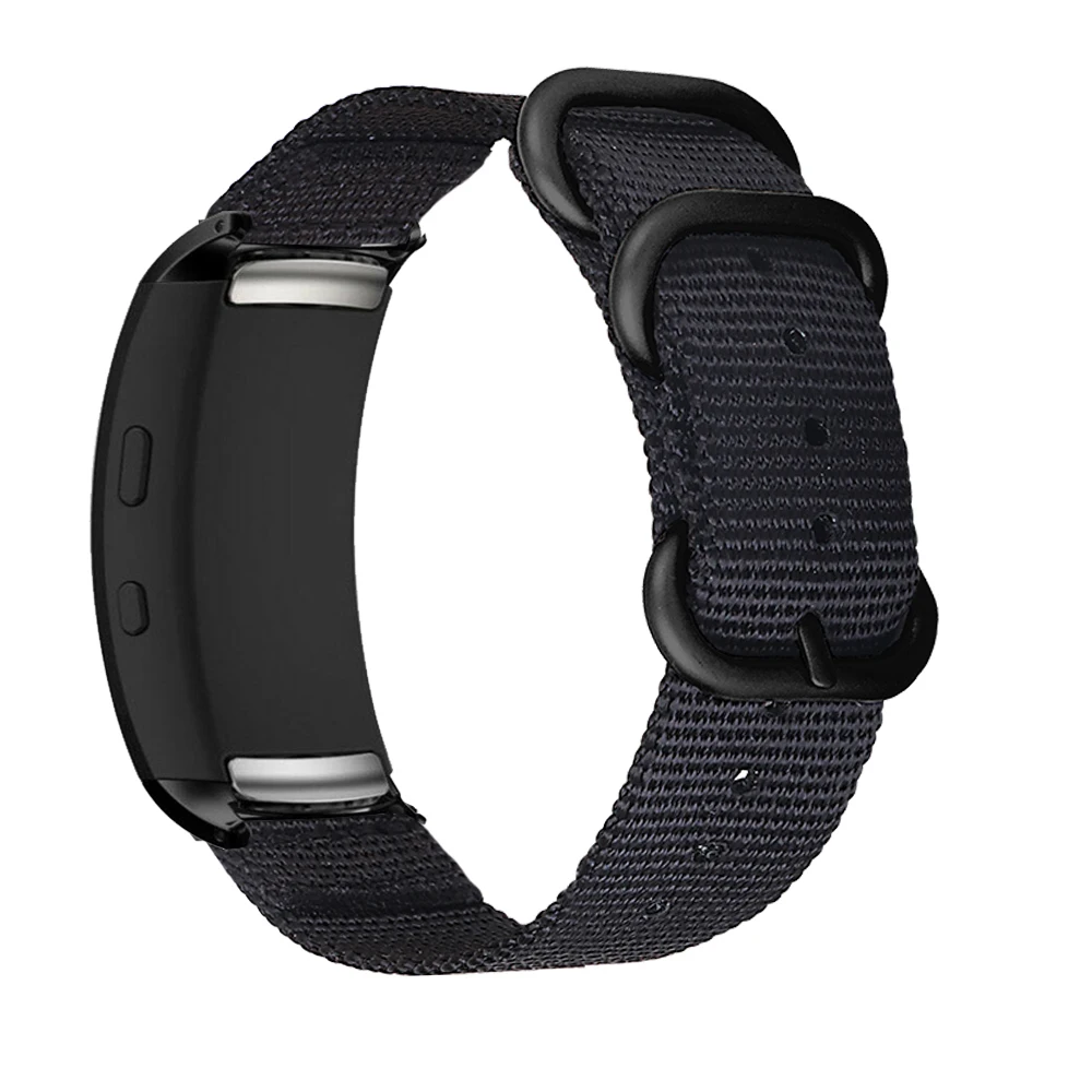 النايلون الفرقة لسامسونج جير صالح 2 R360 ساعة رياضية سوار حزام حلقة لاستبدال سامسونج جير صالح 2 برو R365