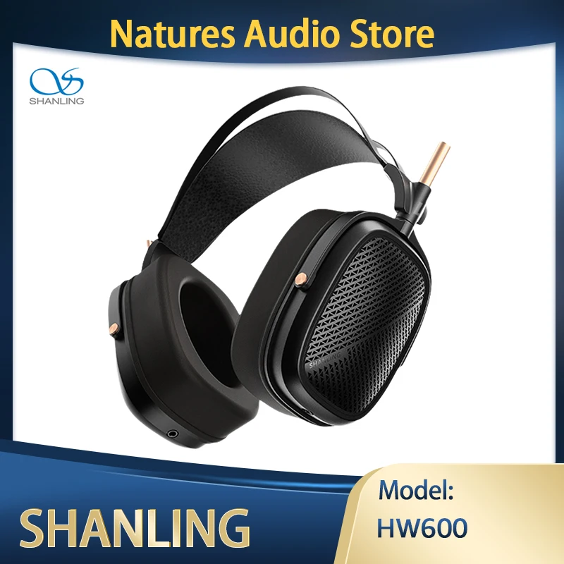 SHANLING HW600 Headband Planar Diaphragm Headphones Monitor Headphones