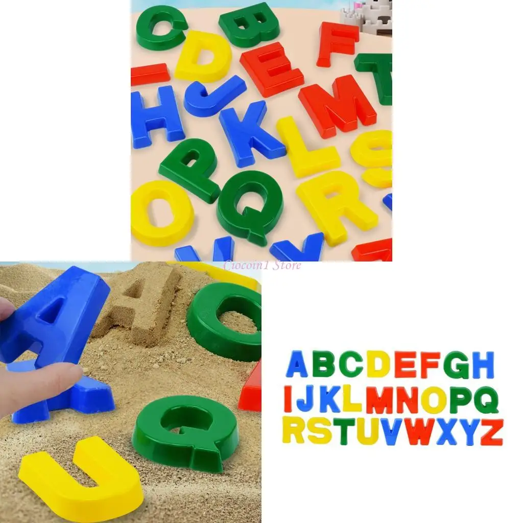 

Y1UB 26 шт. Красочные алфавиты песчаная игрушка