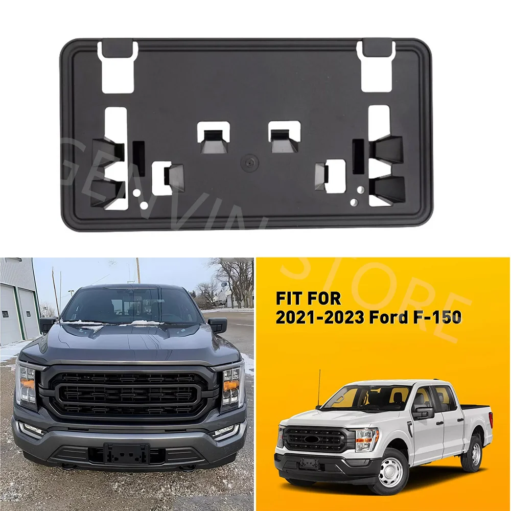 Cover License Mount Bracker Holder For Ford F150 2021 2022 2023 Car Accessory ML3Z-17A385-BB