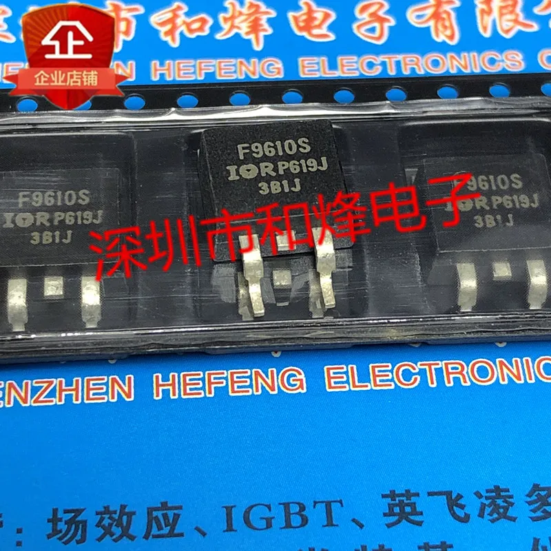 10 قطعة F9610S IRF9610S TO-263 200V 1.8A في المخزون 100% جديدة ومبتكرة #2
