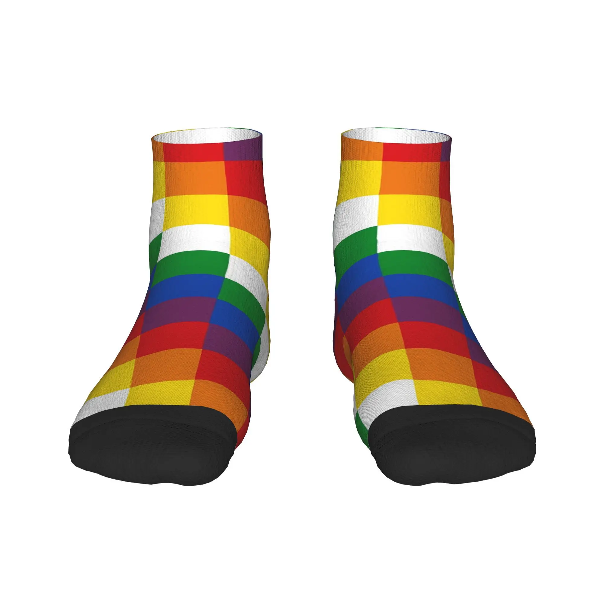 

Носки Wiphala, супер мягкие чулки в стиле Харадзюку, всесезонные носки, аксессуары для подарков унисекс