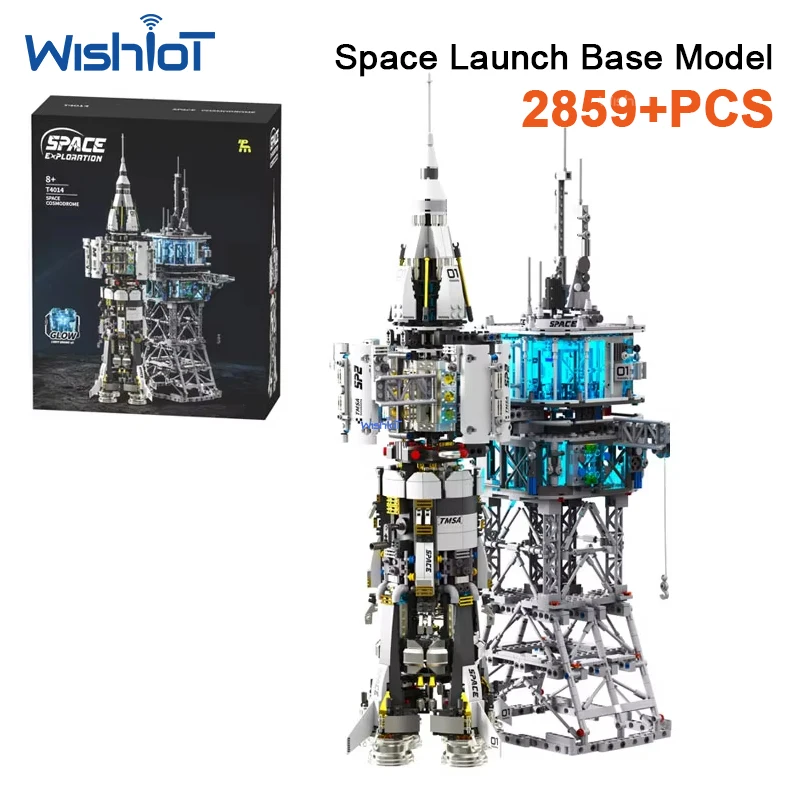 

2859pcs Space Cosmodrome Building Blocks Spacecraft Rocket Assembly Bricks Model Kit Creative Expert DIY Construction Gift