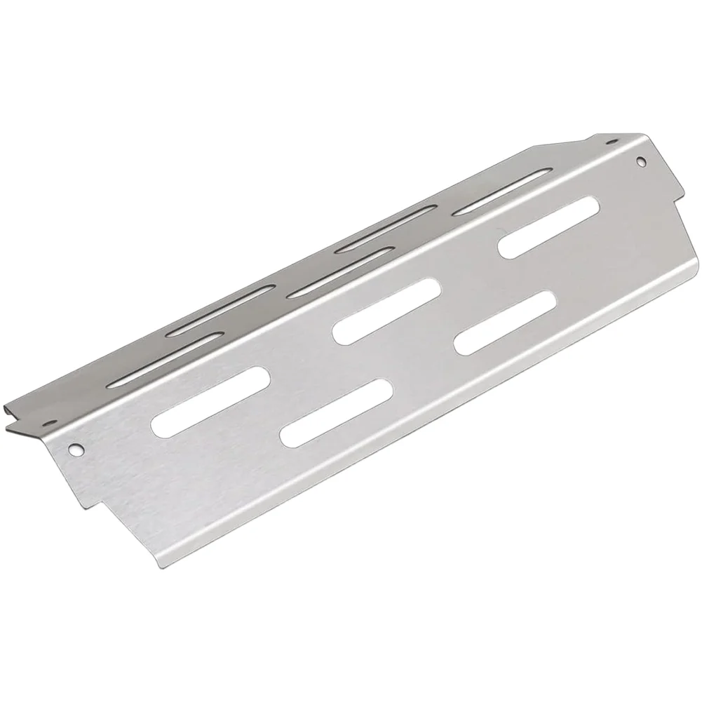 4 Pcs Heat Deflector For Weber 66041 For Genesis II E410 S410 For LX 400 Series Stainless Steel V Shape Flame Tamer Grill