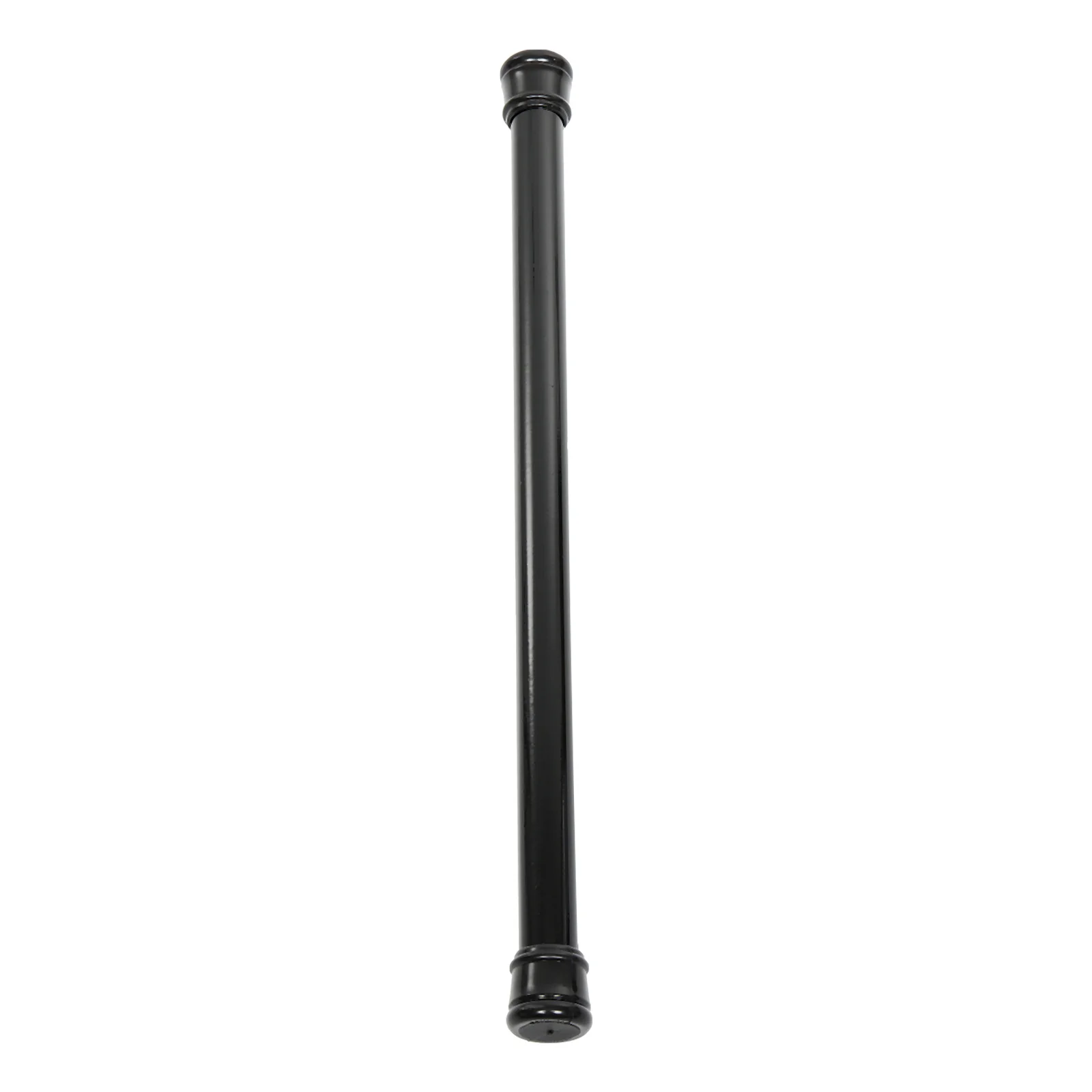 Wardrobe Rod Adjustable Telescopic Curtain Shower Rods for Bathroom Clothes Rail Black