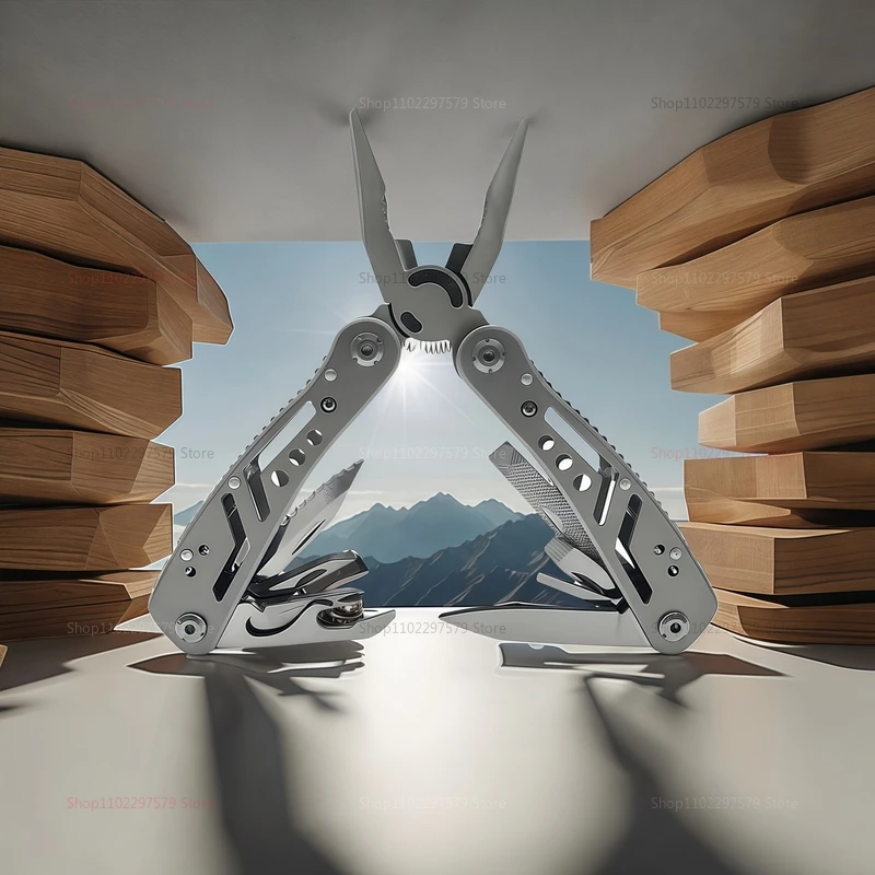 متعددة أداة سكين جيب كماشة قابلة للطي صغيرة محمولة في الهواء الطلق التكتيكية الصيد بقاء الإنقاذ إصلاح أداة متعددة الأغراض