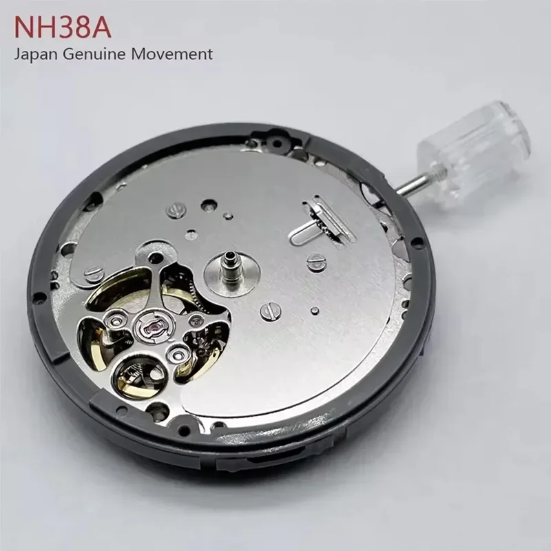 Japan Genuine NH38A Automatic Mechanical Movement High Accuracy 24 Jewels Mod Watch Replacement China NH38A