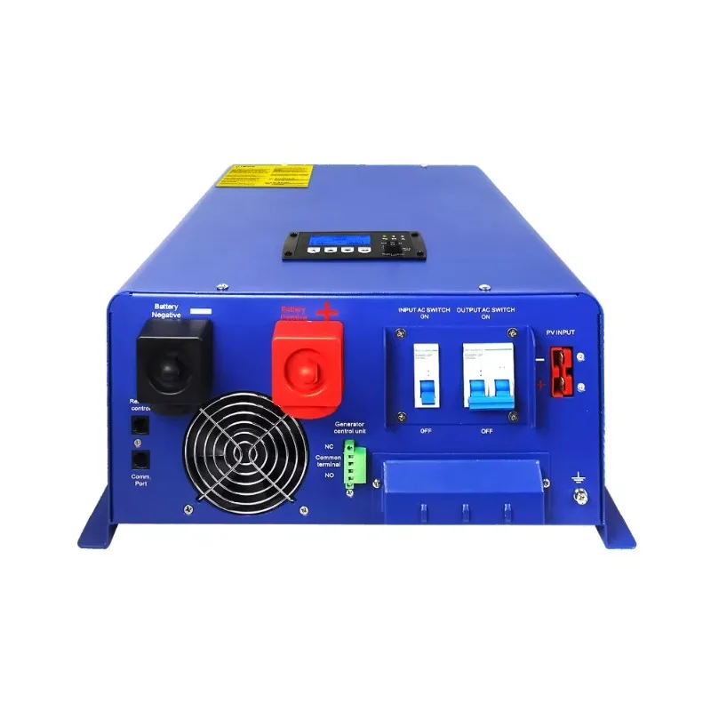 Hot Sale 100 % Pure Copper Transformer Copper Invert 4KW 5KW 6KW Off Grid Split Phase Hybrid Solar Inverter