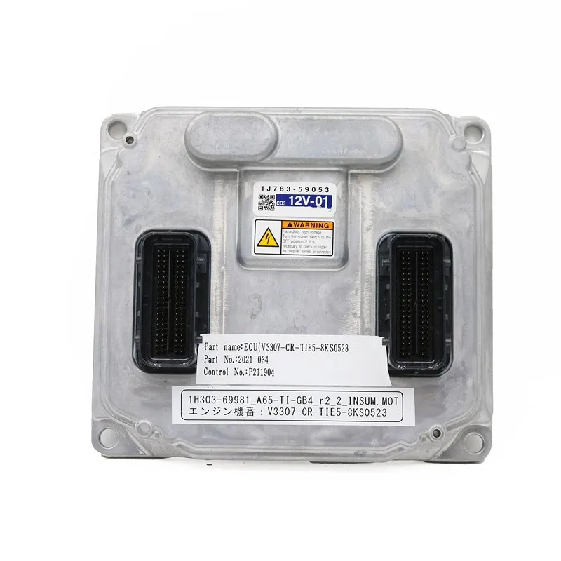 

1J783-59053 P211904 1H303-69981 Электронный блок управления ECU для аксессуаров Kubota Детали дизельного двигателя V2607 V3307-CR V3800