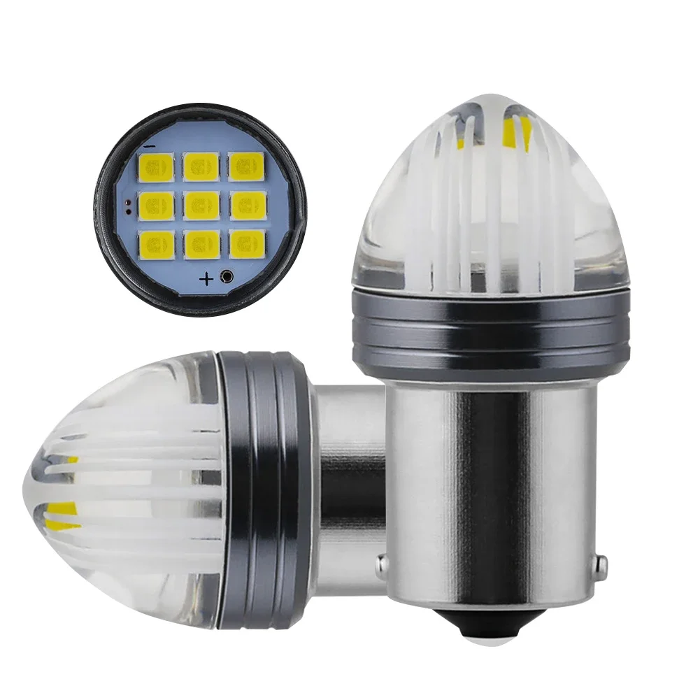 3D LEN P21W 1156 BA15S LED Bulb P21/ 5W 1157 BAY15D LED Car Turn Signal Brake Lights R5W R10W 12V Automobiles Lamp 1200LM