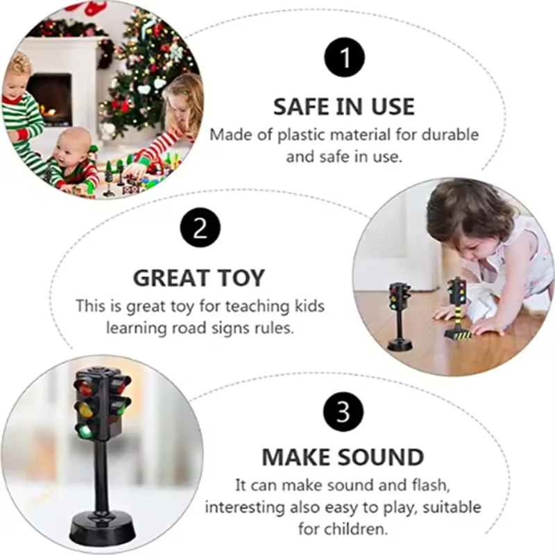 ألعاب الأطفال، مركبات السيارات، أضواء المرور على الطرق، أضواء إشارة المرور متعددة الوظائف، نموذج ألعاب التعليم المبكر