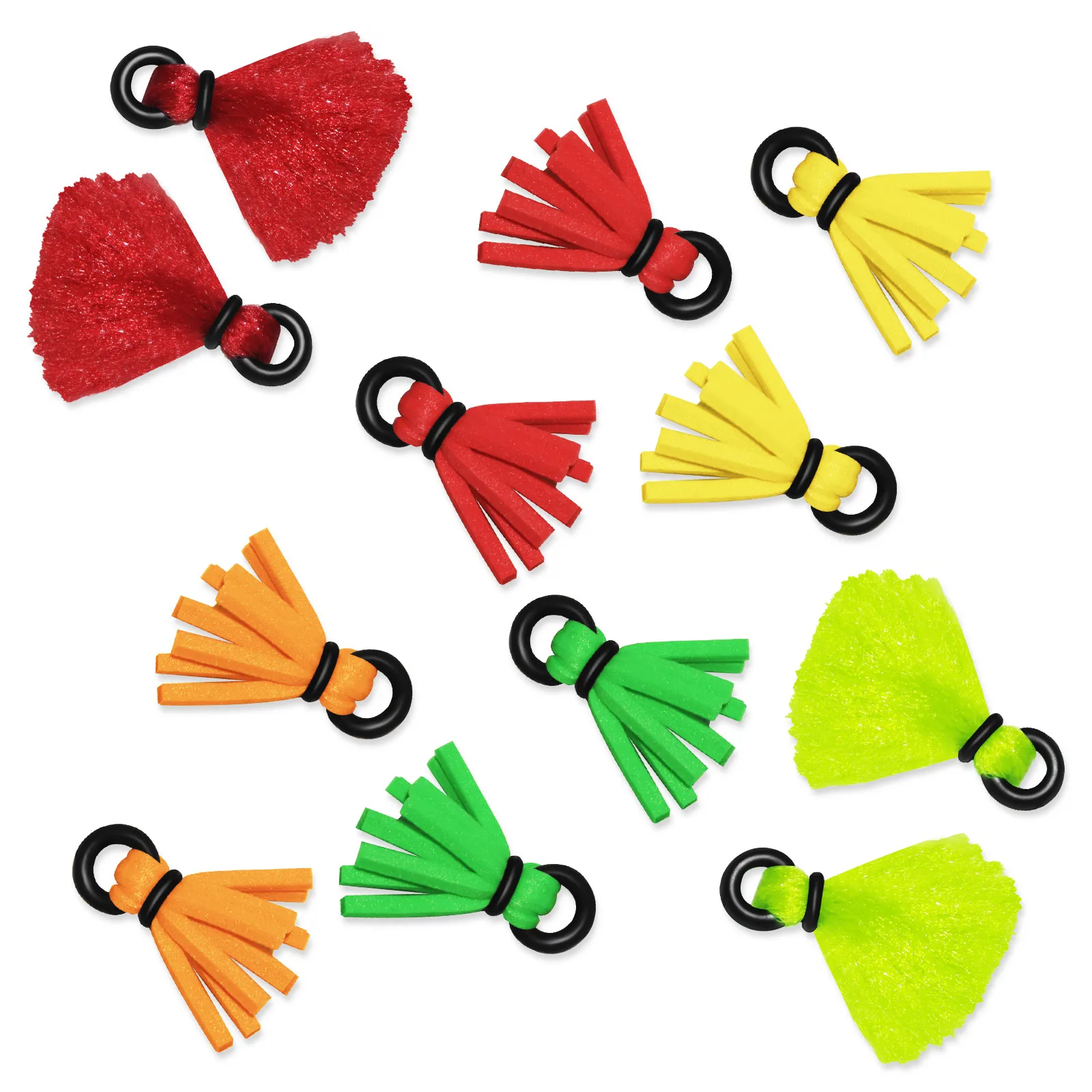 Sprinton Maxcatch Strike Indicators Kit Fly Fishing Yarn Foam Float Bobber Fishing Accessories 12PCS (12PCS Yarn& Foam Indicator