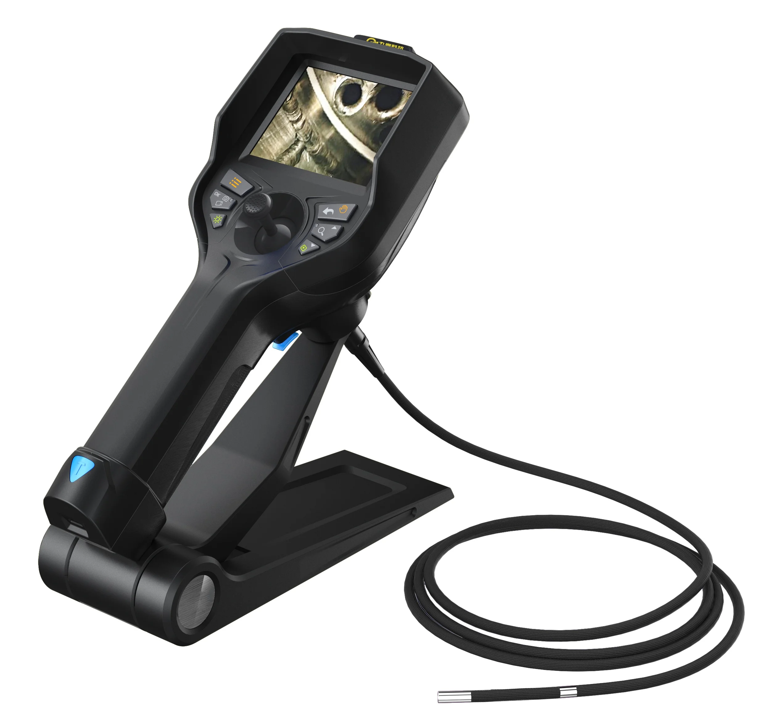 3.5 Inch 360° Rotating Dual Lens Endoscope 3.9MM  Automotive Industrial Borescope Inspection Camera