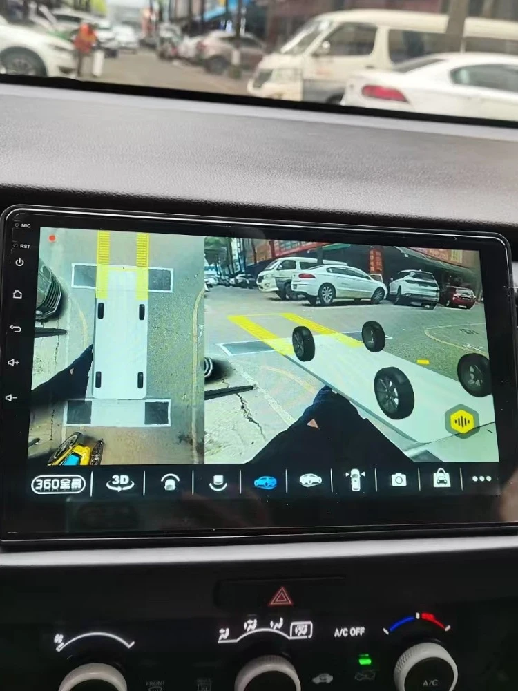 KEBIDUMEI 1080P 720P Car Camera Surround View Universal Panoramic System Cameras For Android Multimedia System Car Accessories