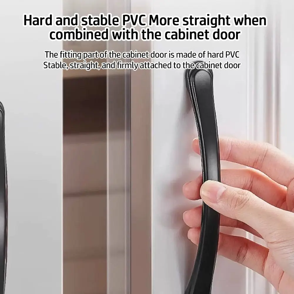 New Self-Adhesive Cabinet Door Dust Strips 2.8M TPE Dust-proof Strip Blackout Strip Insect-proof