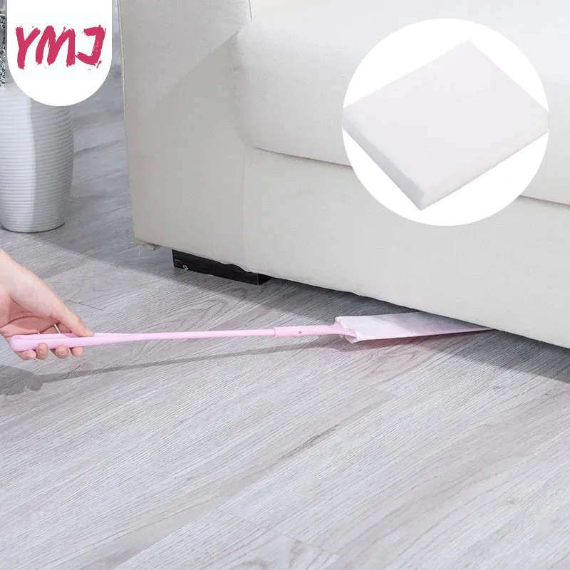 Sweeping Brush Bookshelf Dust Cleaner Disposable Non-woven Electrostatic Duster Dry Wet Crevice Cleaning Tools Sofa Bed Bottom