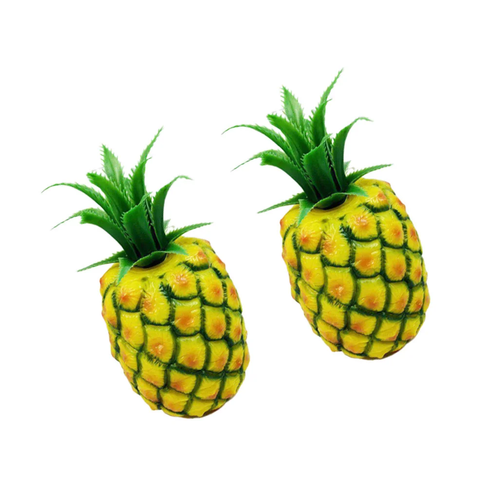 

Pretend Play Fruit Decor Fruits Photo Props Decorate Simulation Pineapple Model