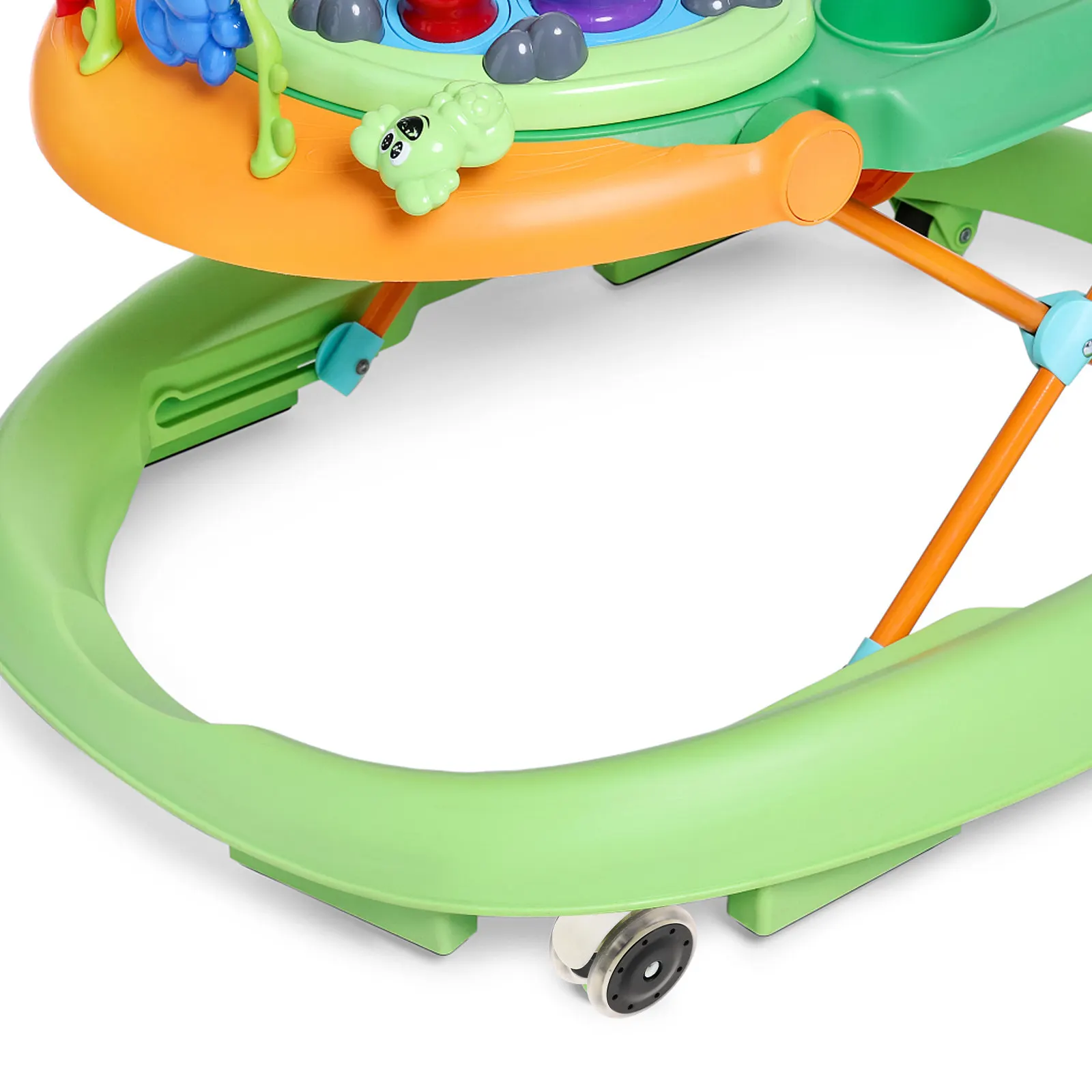 

4Pcs Baby Stroller Wheels Replacement Set Universal Silent PP Caster Wheels for Walker Pushchair Pram Smooth Rolling Nighttime