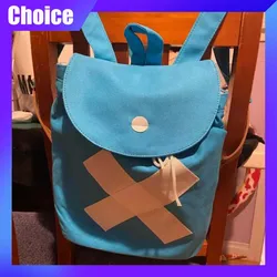 Anime One Piece Canvas Bag Blue Backpack Tony Chopper Cosplay Cute School Shoulder Bag Teenagers Boys Girls Kids Birthday Gifts